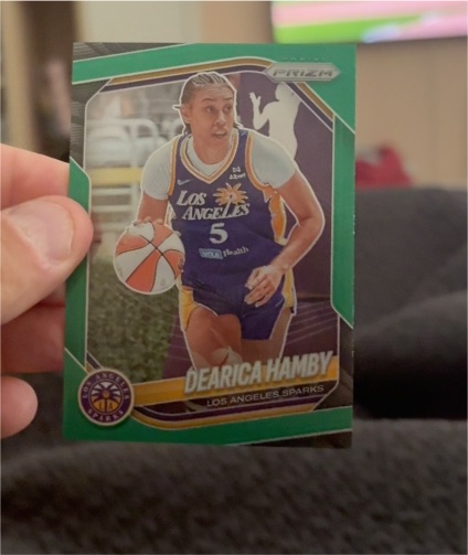 2025 Panini Prizm WNBA #39 Dearica Hamby — front