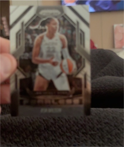 2025 Panini Prizm WNBA #3 A'ja Wilson Fearless SP — front