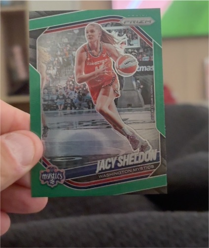 2025 Panini Prizm WNBA #113 Jacy Sheldon — front