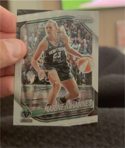 2025 Panini Prizm WNBA #90 Marine Johannes — front