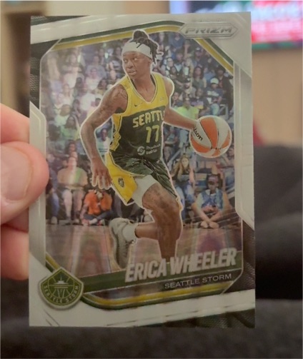 2025 Panini Prizm WNBA #125 Erica Wheeler — front