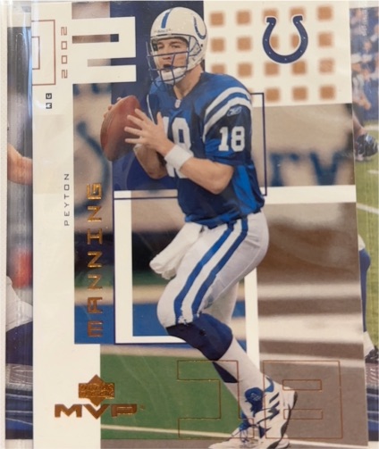 2002 Upper Deck MVP #106 Peyton Manning — front