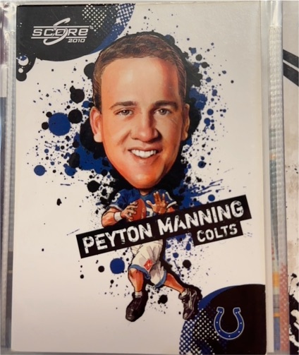 2010 Panini Score NFL Players #16 Peyton Manning — front