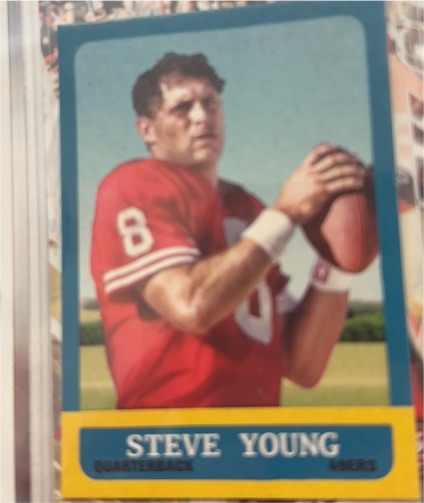 2014 Topps #290 Steve Young 1963 Mini — front