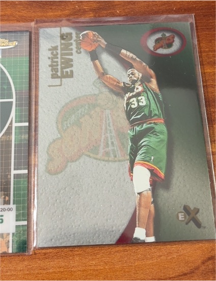 2000-01 Fleer E-X #86 Patrick Ewing — front