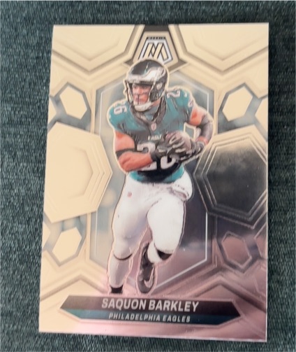 2024 Panini Mosaic #177 Saquon Barkley — front