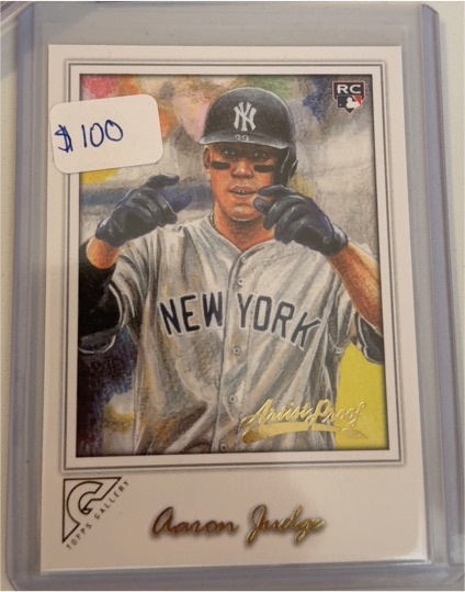 2017 Topps Gallery #117 Aaron Judge — front
