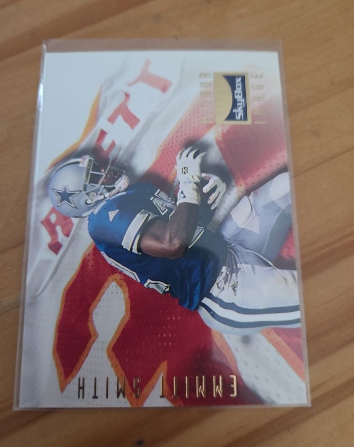1995 SkyBox Premium #149 Emmitt Smith Mirror Image — front