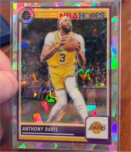 2023-24 Panini NBA Hoops Premium Stock #177 Anthony Davis — front