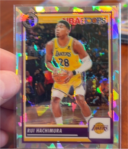 2023-24 Panini NBA Hoops Premium Stock #24 Rui Hachimura — front
