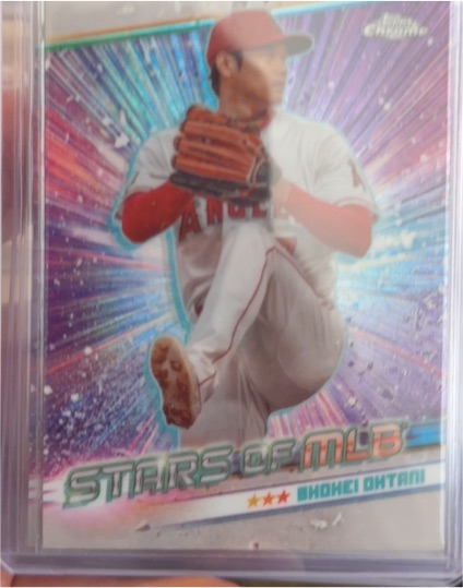 2024 Topps Series 1 Stars of MLB Chrome #CSMLB-21 Shohei Ohtani — front