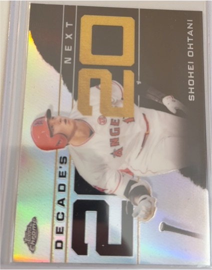 2020 Topps Chrome Decades Next #DNC-18 Shohei Ohtani — front