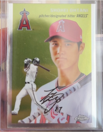 2023 Topps Chrome Platinum Anniversary #200 Shohei Ohtani — front