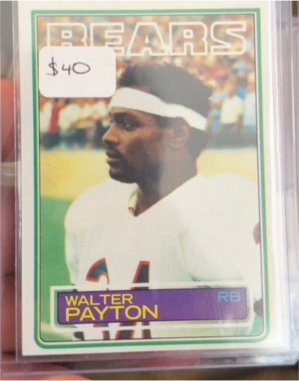2001 Topps #WP8 Walter Payton — front