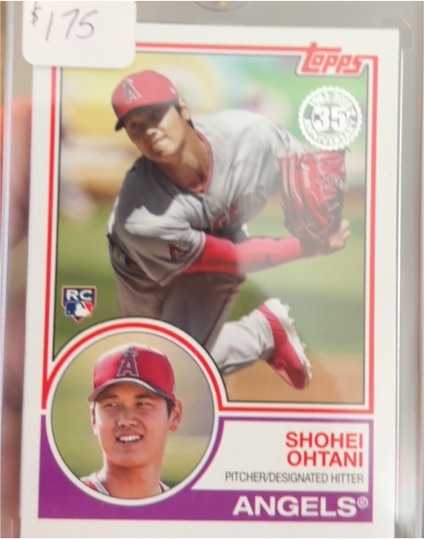 2018 Topps Update #83-2 Shohei Ohtani — front