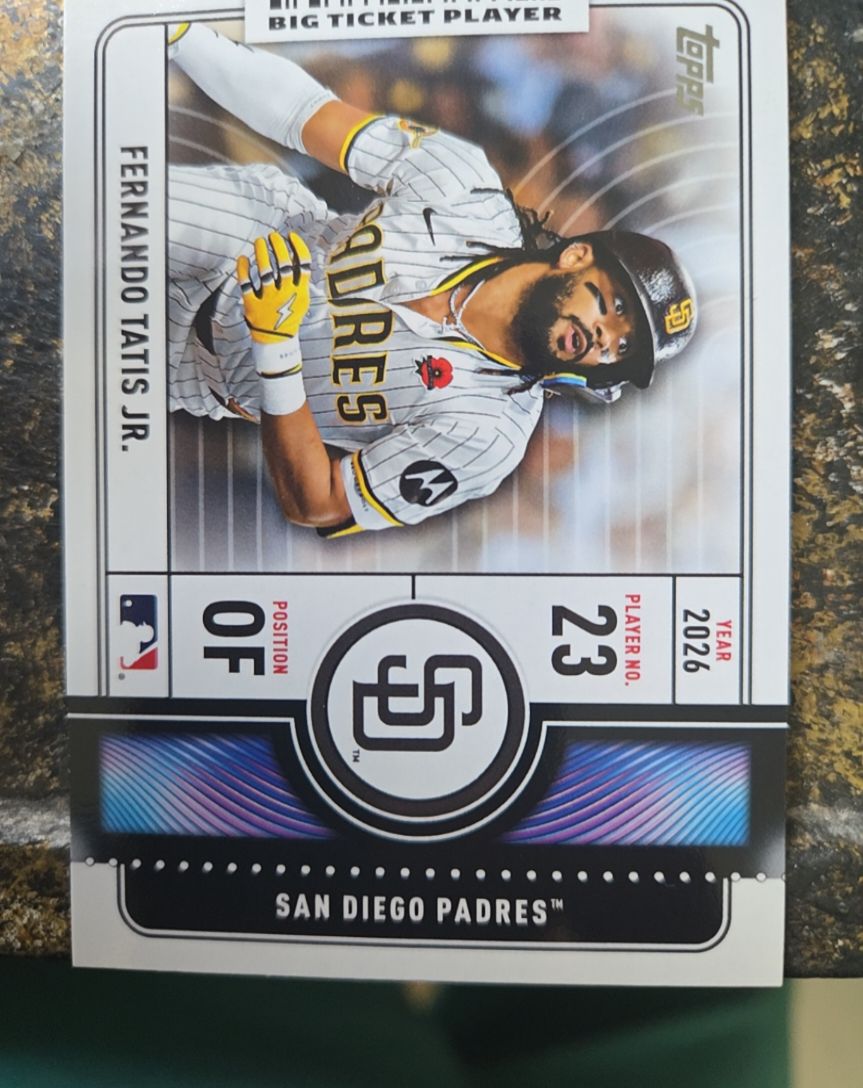 2026 Topps Series 1 Big Ticket Players #BTP-20 Fernando Tatís Jr. — front