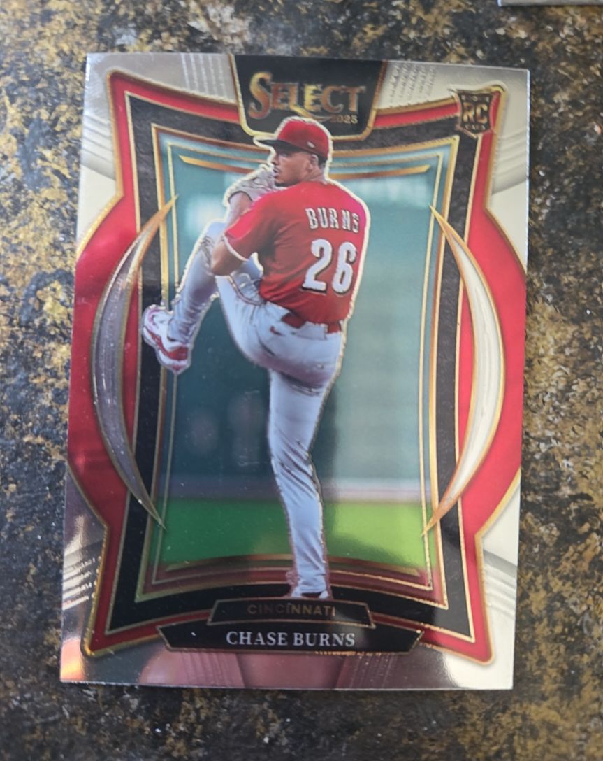 2025 Panini Select #94 Chase Burns — front
