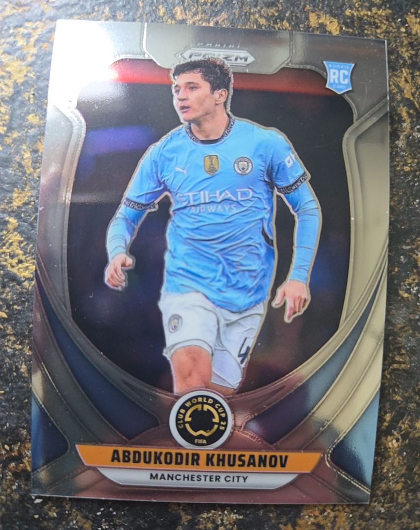 2025 Panini Prizm FIFA Club World Cup #141 Abdukodir Khusanov — front