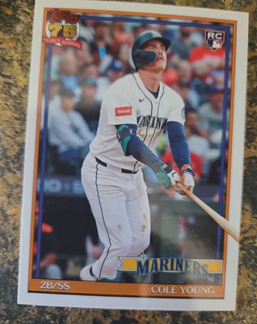 2026 Topps Series 1 #T91-98 Cole Young — front