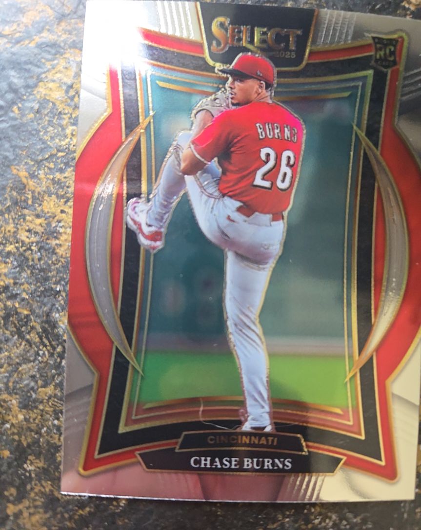 2025 Panini Select #94 Chase Burns — front