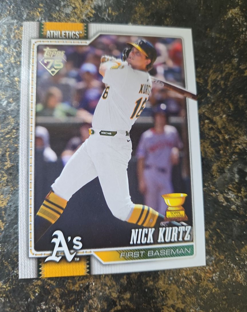 2026 Topps Series 1 #97 Nick Kurtz — front