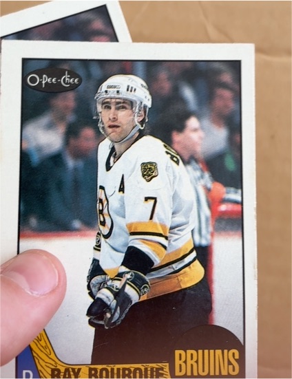 1987-88 O-Pee-Chee #87 Ray Bourque — front