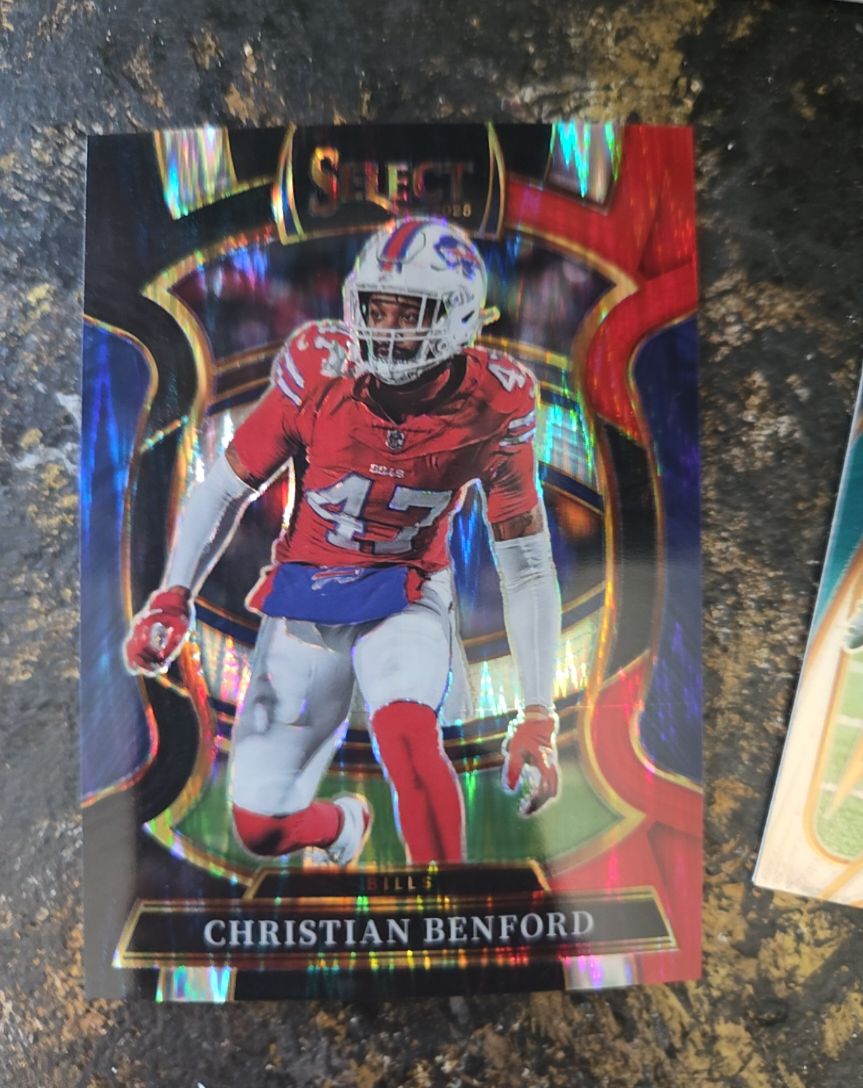 2025 Panini Select #84 Christian Benford — front