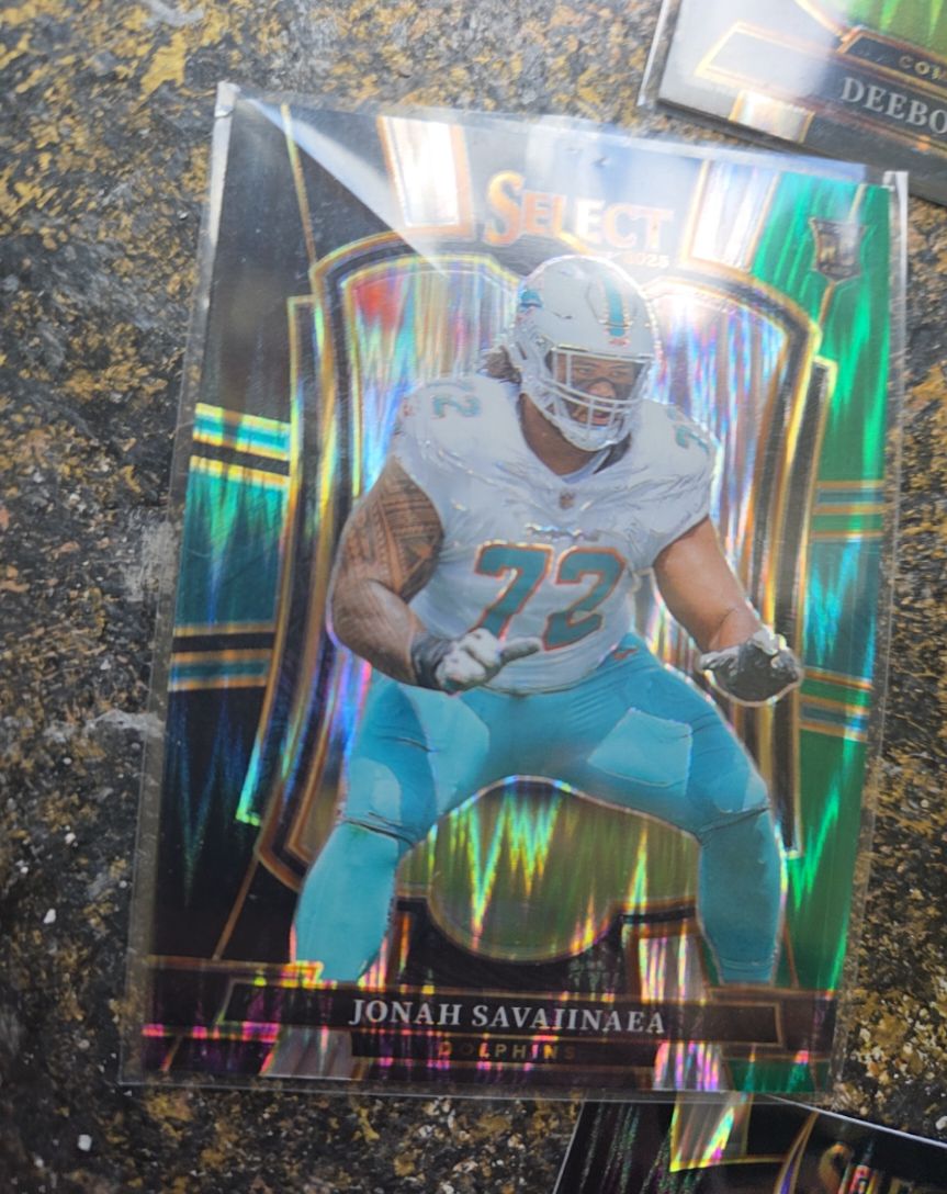 2025 Panini Select Premier Level #183 Jonah Savaiinaea — front