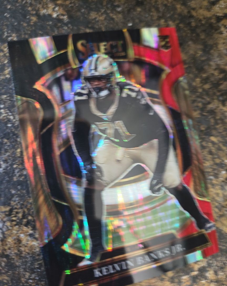 2025 Panini Select Concourse #42 Kelvin Banks Jr. — front