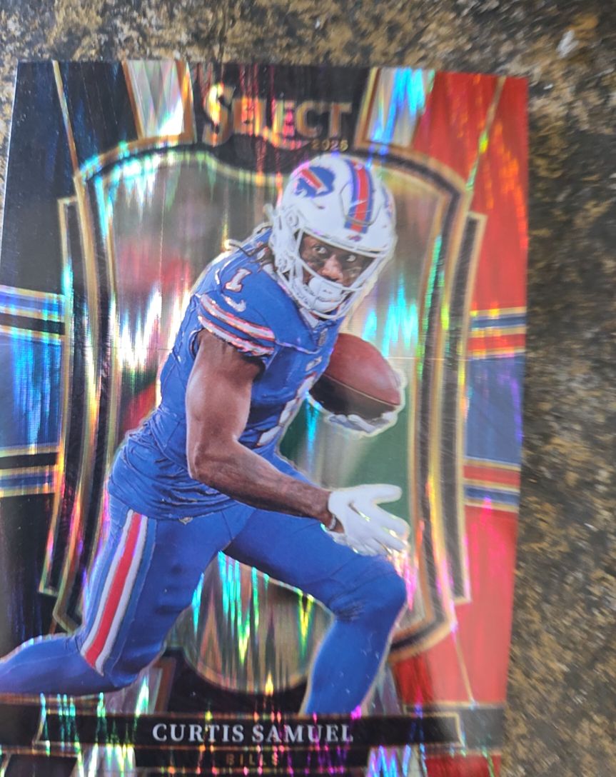 2025 Panini Select #184 Curtis Samuel — front