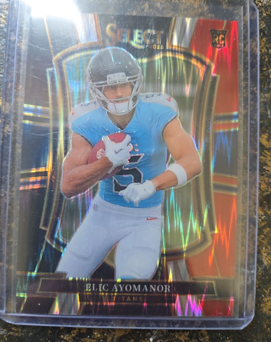 2025 Panini Select Premier Level #127 Elic Ayomanor — front