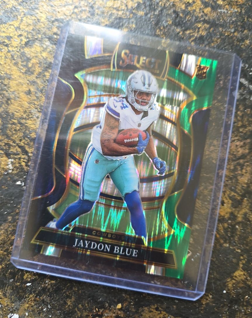 2025 Panini Select #96 Jaydon Blue Dallas Cowboys — front