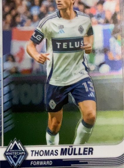 2025 Topps Chrome MLS #97 Thomas Müller — front