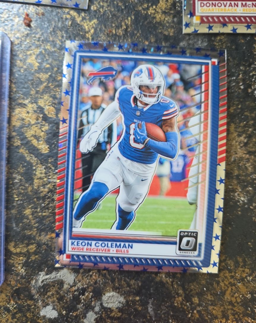 2025 Panini Donruss Optic #32 Keon Coleman — front