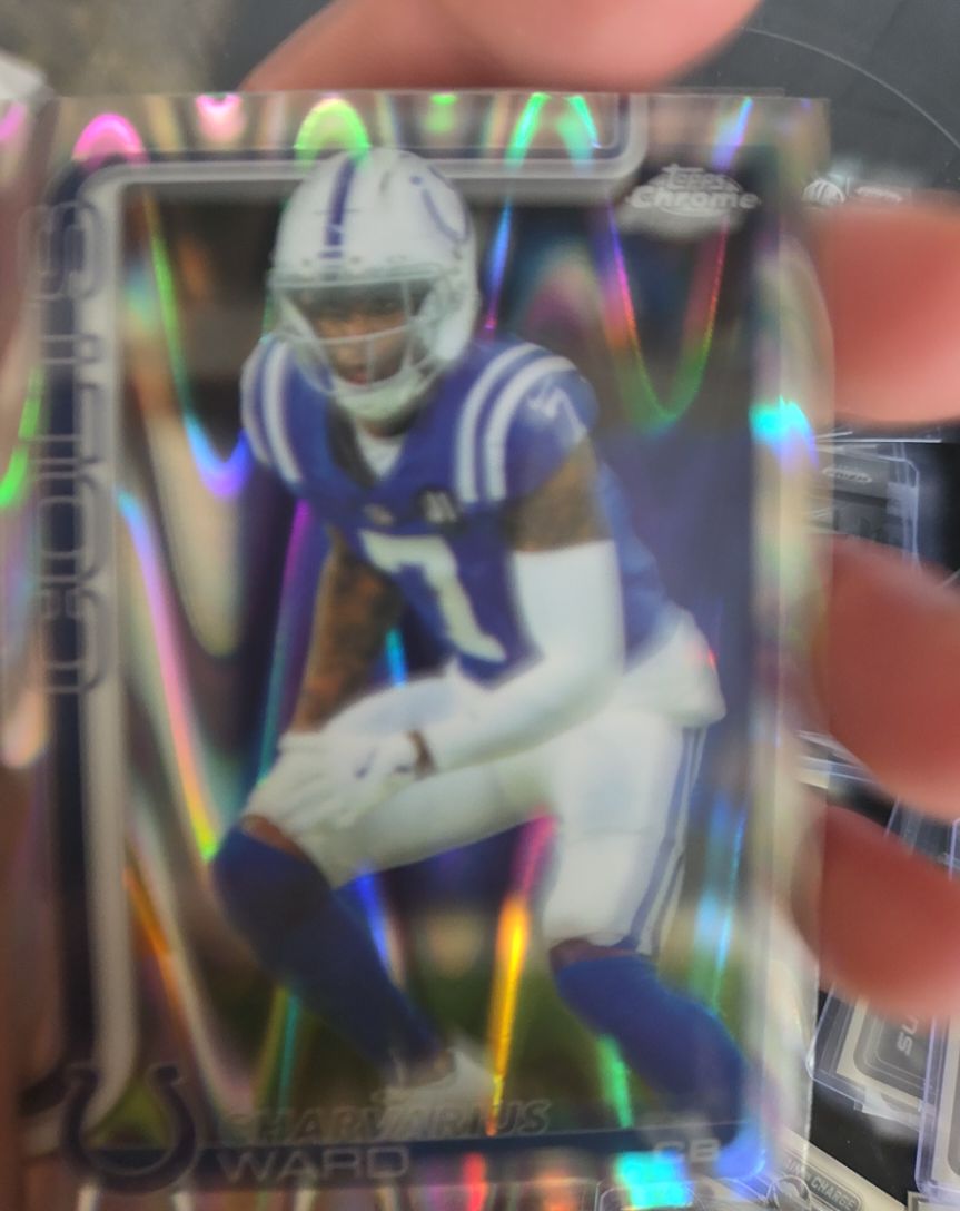 2025 Topps Chrome #129 Charvarius Ward — front