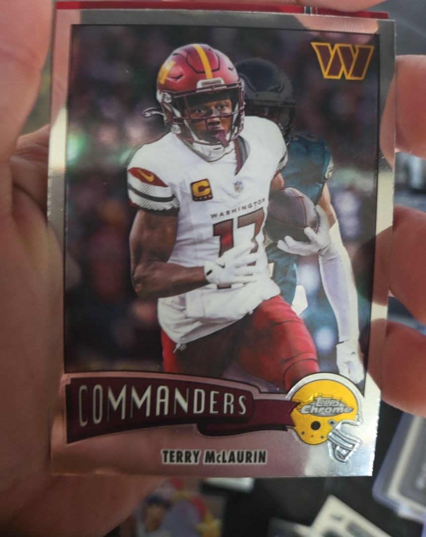 2025 Topps Chrome #1975-35 Terry McLaurin — front