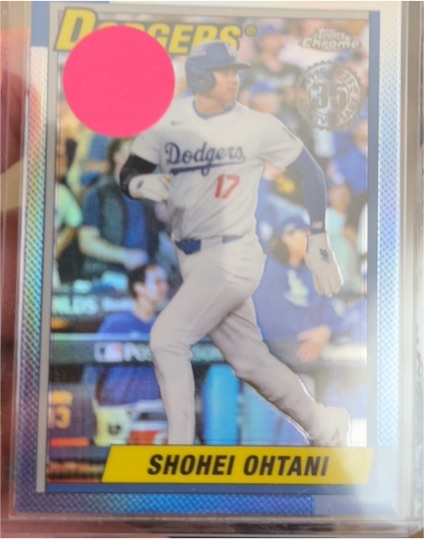2025 Topps Chrome 1990 Topps Baseball #90CB-7 Shohei Ohtani — front