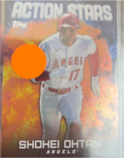2023 Topps #SD9555 Shohei Ohtani Action Stars Insert — front