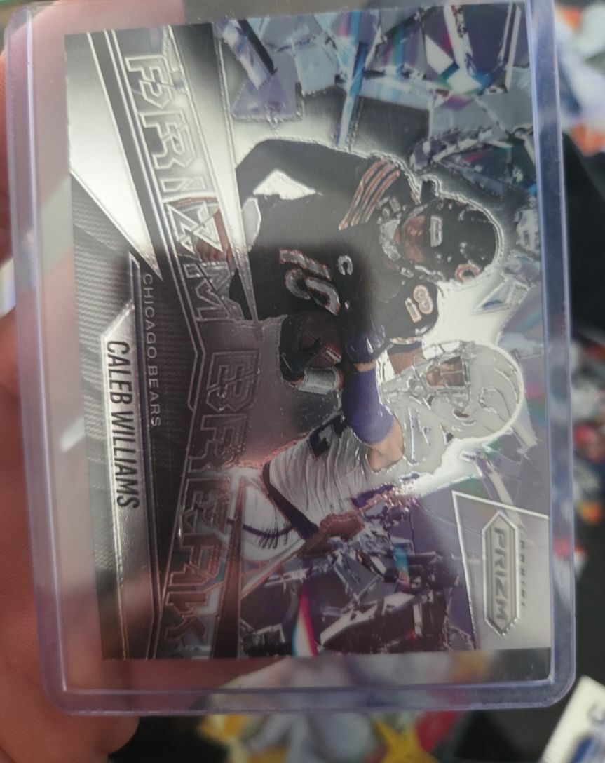 2023 Panini Prizm Fractured #FR-CA Caleb Williams — front