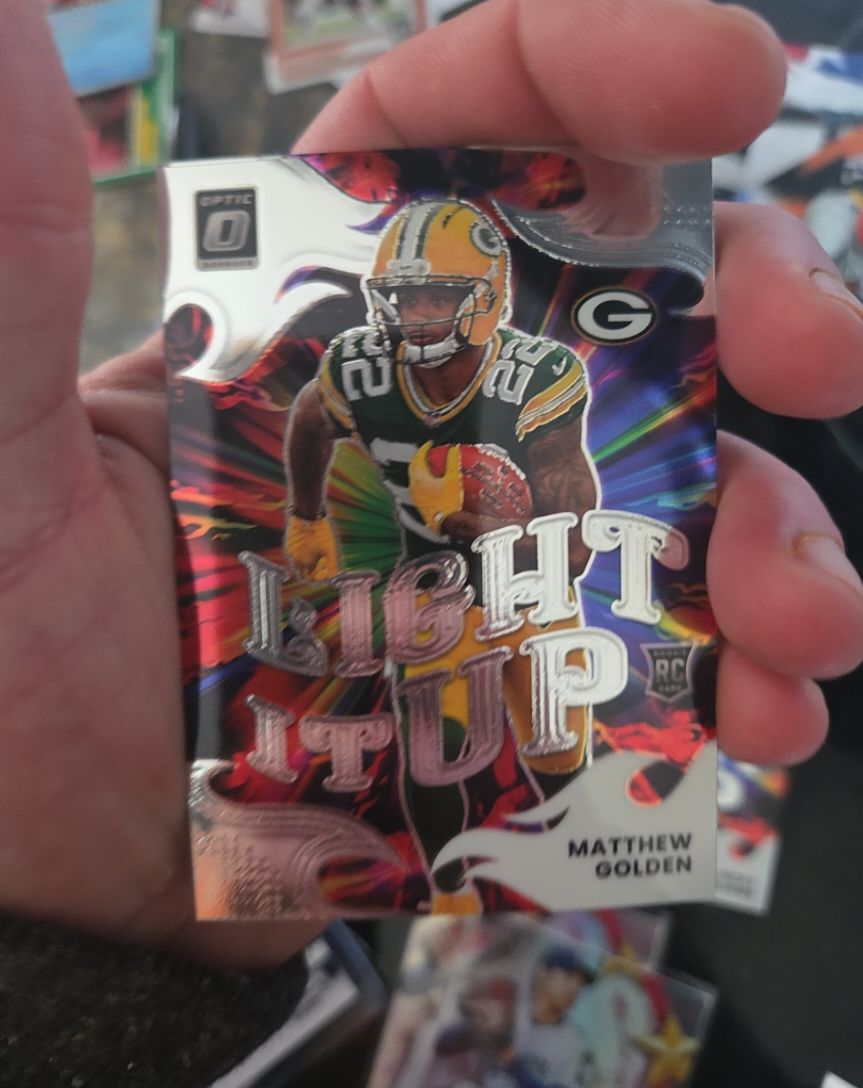 2025 Panini Donruss Optic #10 Matthew Golden Light It Up — front