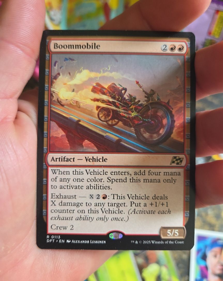 2023 Magic: The Gathering #113 Boommobile — front