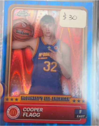 2024 Topps Chrome McDonald's All American #78 Cooper Flagg — front