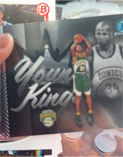 2025-26 Topps Bowman Chrome #YK-25 Ray Allen Young Kings Seattle SuperSonics — front