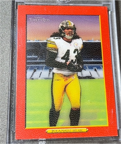2006 Topps Turkey Red #297 Troy Polamalu — front