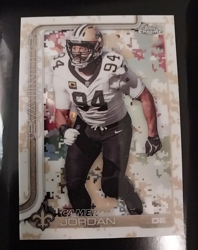 2025 Topps Chrome #94 Cameron Jordan — front