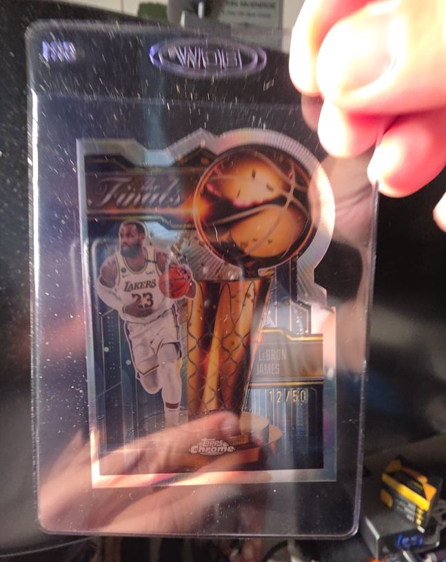 2025-26 Topps Chrome The Finals #FIN-1 LeBron James — front
