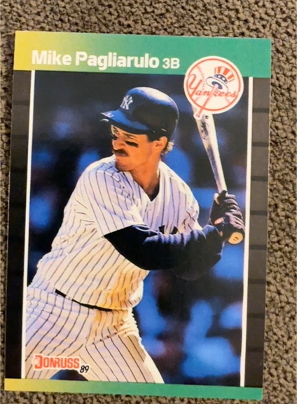 1989 Donruss #127 Mike Pagliarulo — front