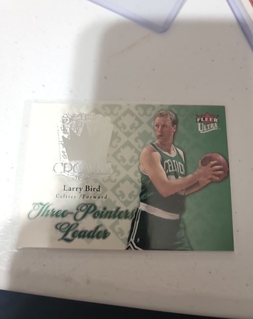 2007-08 Fleer Ultra Season Crowns #SC-16 Larry Bird — front