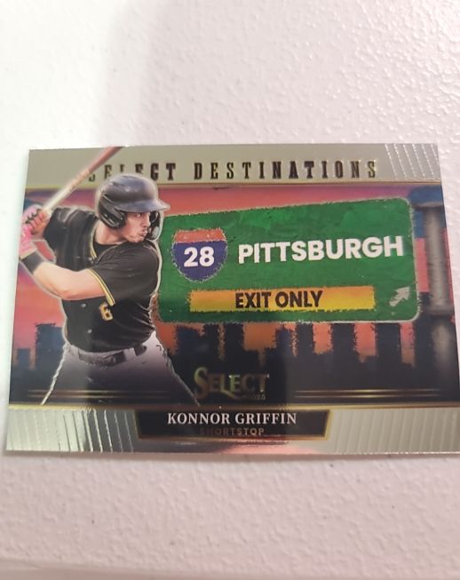 2025 Panini Select Destinations #12 Konnor Griffin — front