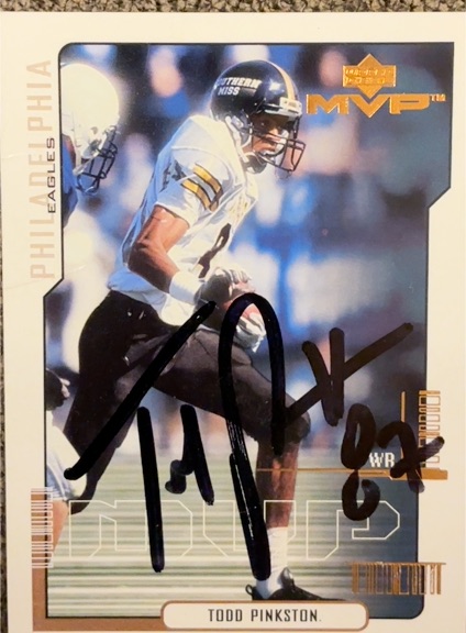 2000 Upper Deck MVP #213 Todd Pinkston — front